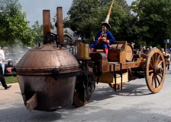 Αλήθεια: Το πρώτο αυτοκίνητο στον κόσμο ήταν σαν κινητή …σόμπα και κατασκευάστηκε το 1769! (+VIDEO)