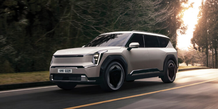 Το Kia EV9 επιλέχθηκε μεταξύ των τριών κορυφαίων στον κόσμο