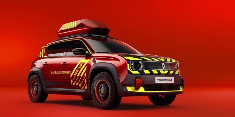 Renault 4 vision 4rescue: Πυροσβεστικό, συντονιστικό κέντρο τσέπης!